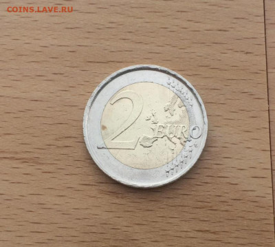 биметалл 2 евро Испания 2009 10 лет экономическому союзу - bimetall_2_evro_ispanija_2009_10_let_ekonomicheskomu_sojuzu