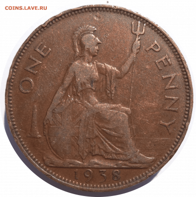 1 пенни 1938 г. ВЕЛИКОБРИТАНИЯ до 05.12.20 в 22:00 МСК - Rounded_20201204_163855