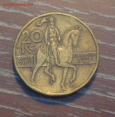 ЧЕХИЯ - 20 крон ВСАДНИК по курсу до 11.12, 22.00 - Чехия 20 кр Всадник_1