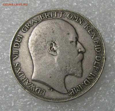 Британия. Эдуард VII. 1 КРОНА 1902 года. До 07.12.2020 - 1Крона (3).JPG