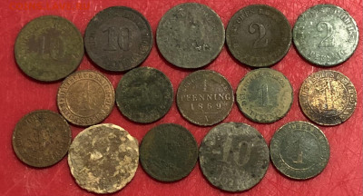 15 монет старая Германия империя до5.12 - A1C3B664-CECB-48A9-9752-4C7C75A40FBF