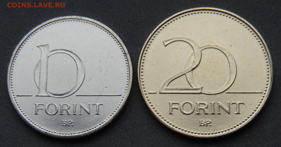 Венгрия 10+20 форинтов 2020 COVID до 11.12 - DSCN9965.JPG