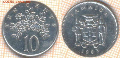 Ямайка 10 центов 1983 г., до 10.12.2020 г. 22.00 по Москве - Ямайка 10 центов 1983 1741