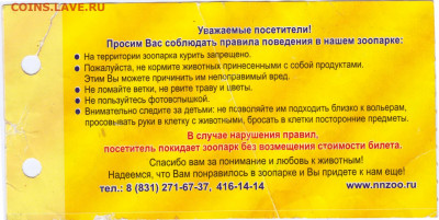 Билет в Зоопарк Лимпопо. до 13.12.20 в 23.00 - 009