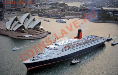 Монеты с Корабликами - queen_elizabeth2_sydney