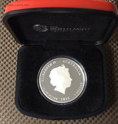 1 доллар 2012 года. Австралия.Дракон.Пруф.до 10.12.20 - IMG_2762.JPG