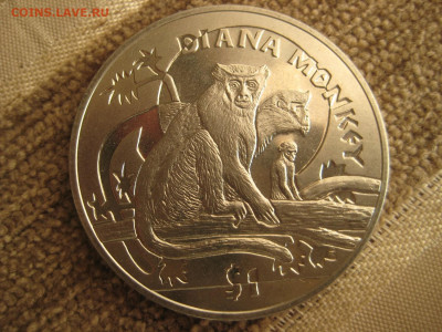 Сьера-леоне. 1доллар Обезьяна Диана 2009г. - IMG_2515.JPG
