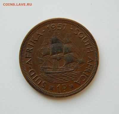 Британская Южная Африка 1 пенни 1957 г.(Парусник)до 10.12.20 - DSCN4059.JPG
