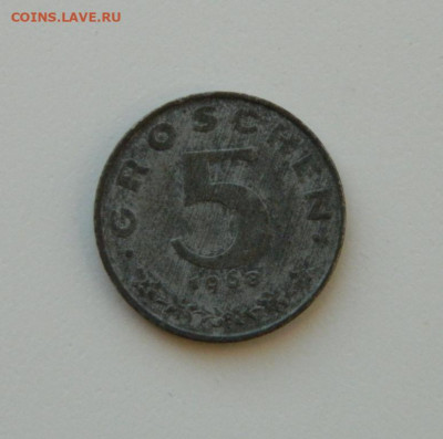 Австрия 5 грошей 1968 г. до 10.12.20 - DSCN4129.JPG