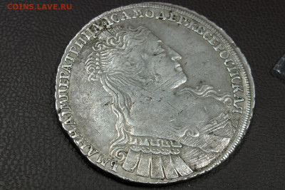 1 рубль 1734, переходный портрет. До 10.12.20 - 4