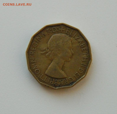 Великобритания 3 пенса 1953 г. до 10.12.20 - DSCN4104.JPG