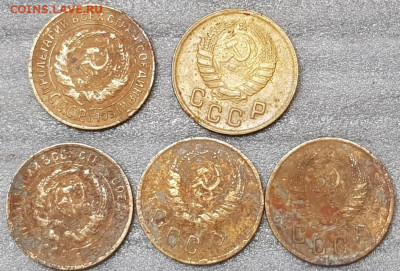 Горсть монет СССР 1926-46гг - 20201207_221254