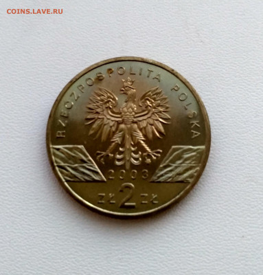 ПОЛЬША,2 злотых 2003г(Европейский угорь)до 10.12.2020г - IMG_20201206_165220_HDR