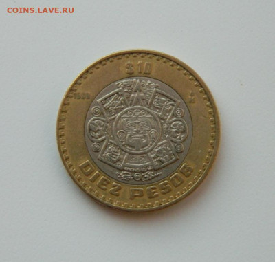 Мексика 10 песо 1999 г. (БИМ). до 15.12.20 - DSCN4295.JPG