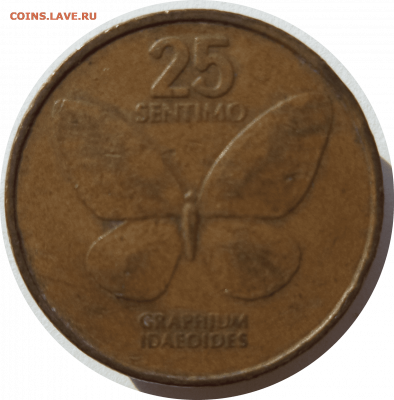 25 сентимо 1988 г. ФИЛИППИНЫ до 11.12.20 в 22:00 МСК - Rounded_20201210_154402