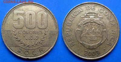 Коста-Рика - 500 колонов 2003 года до 16.12 - Коста-Рика 500 колонов, 2003