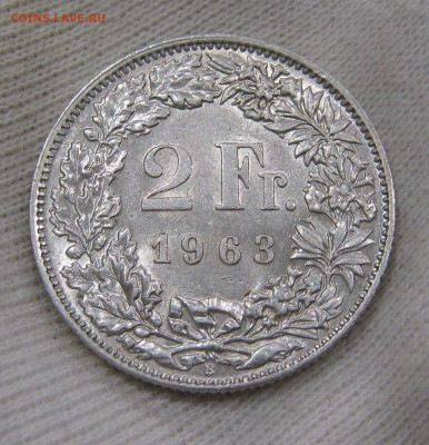 Швейцария 2 франка 1963 до 13.12 - IMG_3781.JPG