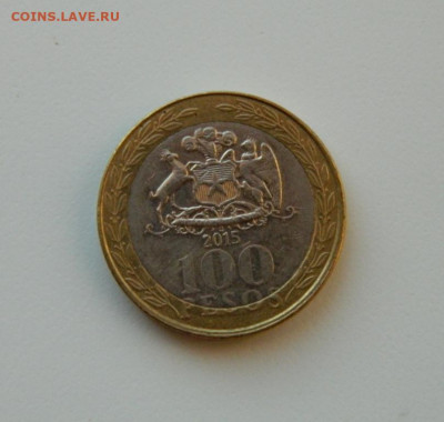 Чили 100 песо 2015 г. (БИМ). до 15.12.20 - DSCN4310.JPG