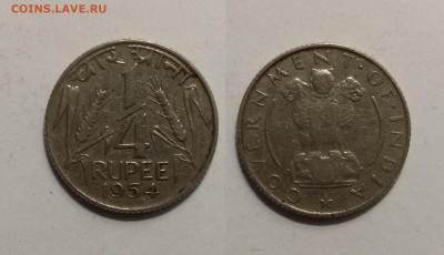 4 рупия 1954 года - 15.12 22:00 мск - IMG_20201117_174020