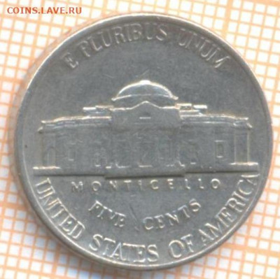 США 5 центов 1987 г., до 15.12.2020 г. 22.00 по Москве - США 5 центов 1987 2107