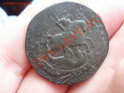 Перечекан из 4 Копеек. 2 Копейки 1788 ММ - P9284839