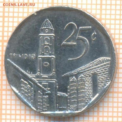 Куба 25 сентаво 2006 г., до 15.12.2020 г. 22.00 по Москве - Куба 25 сентаво 2006 2165