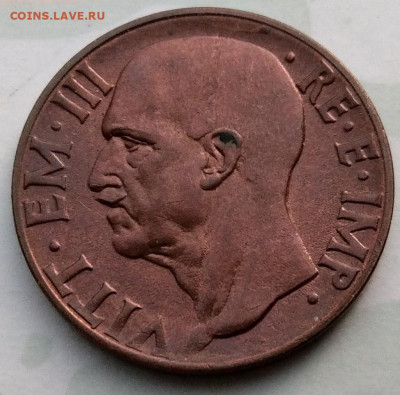 Италия 10 чентезимо 1938 состояние до 22-00 15.12 - IMAG9602_2