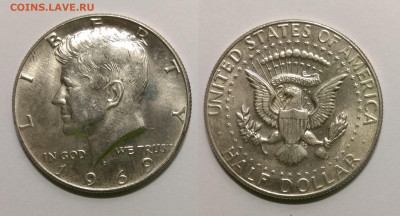 США полдоллара 1969 года, Кеннеди - 15.12 22:00 мск - IMG_20201114_110728