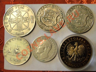 2 кроны 1930,32. 100 птас 1966,2 лева 1894,20000 злотых 91 г - DSC03696.JPG