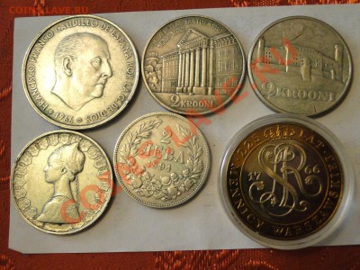 2 кроны 1930,32. 100 птас 1966,2 лева 1894,20000 злотых 91 г - DSC03695.JPG