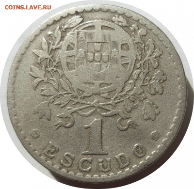 1 эскудо 1951 г. ПОРТУГАЛИЯ до 15.12.20 в 22:00 МСК - Rounded_20201214_003210