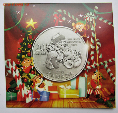 Канада 20 долларов 2013 г. Новогодняя до 20.12.20 г. 22:00 - IMG_2043.JPG