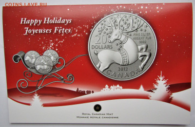 Канада 20 долларов 2012 г. Олень до 20.12.20 г. 22:00 - IMG_2049.JPG