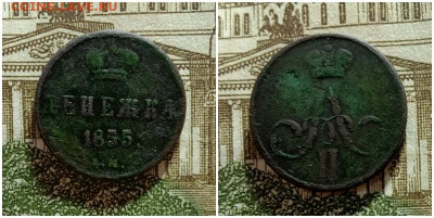Денежка 1855.До 15.12.20 в 22.00 МСК - аук