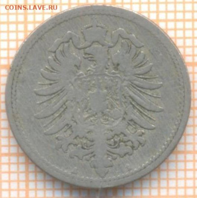 Германия 10 пф 1889А г., до 21.12.2020 г. 22.00 по Москве - Германия 10 пф 1889 2443а