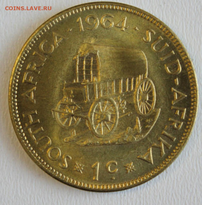 С 1 руб. ЮЖНАЯ АФРИКА 1с КРУПНЫЙ 1961г. КИБИТКА до 21.12 - IMG_8661.JPG