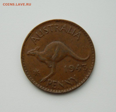 Австралия 1 пенни 1943 г. (Кенгуру). до 21.12.20 - DSCN4357.JPG
