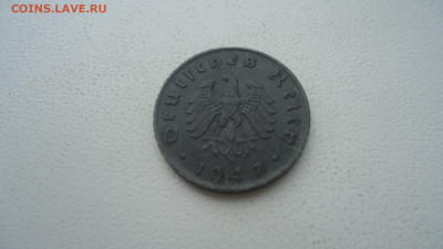 ГЕРМАНСКАЯ ОККУПАЦИЯ 5 ПФЕННИГОВ 1947 А - DSC08722.JPG