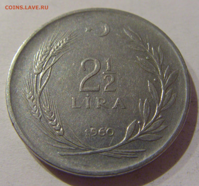 2,5 лиры 1960 Турция №2 21.12.2020 22:00 МСК - CIMG6323.JPG