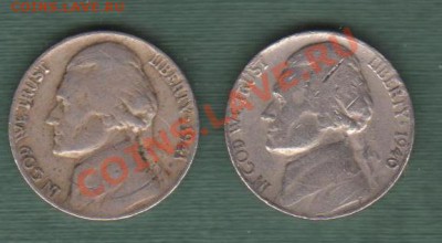 США, 2 Никеля 1940 и 1941 (30.09) - jap15