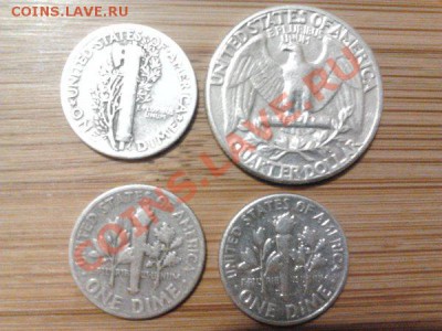 Монеты из серебра (пополняемая). - 16 сша