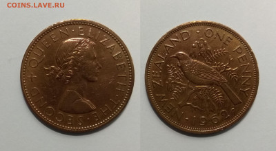 Новая Зеландия 1 пенни 1962 г, Елизавета II- 19.12 22:00 мск - IMG_20201121_122003