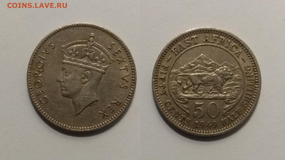Британская Восточная Африка 50 центов 1949 г - 19.12 22:00 - IMG_20201121_122127