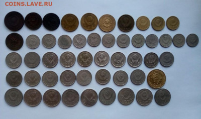 Большой лот - погодовка СССР - набор погод. - 2