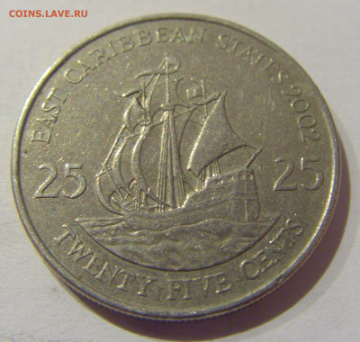 25 центов 2002 Восточные Карибы №1 22.12.2020 22:00 МСК - CIMG6936.JPG