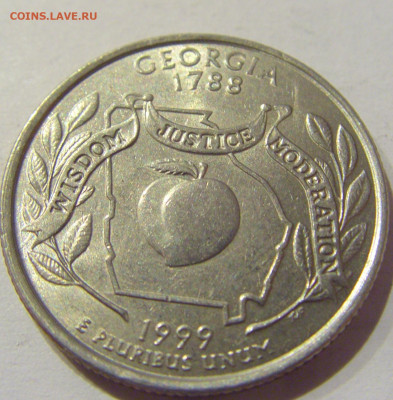25 центов 1999 Джорджия США №1 22.12.2020 22:00 МСК - CIMG7048.JPG