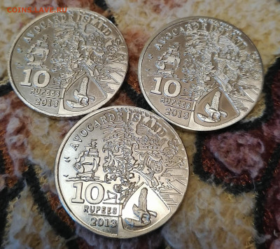 Набор монет о. АВОКАДО РЫБЫ до 23.12.20г - IMG_20201124_165527