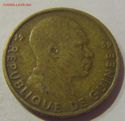 5 франков 1959 Гвинея №1 23.12.2020 22:00 МСК - CIMG7355.JPG