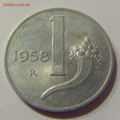 1 лира 1958 Италия №1 23.12.2020 22:00 МСК - CIMG7519.JPG
