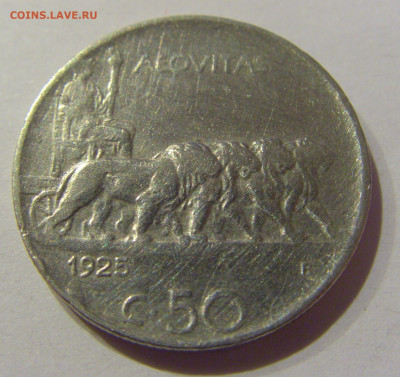50 чентезимо 1925 Италия №1 23.12.2020 22:00 МСК - CIMG7539.JPG